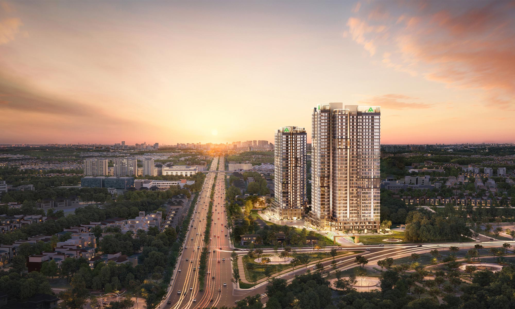 Phối cảnh dự án TT AVIO